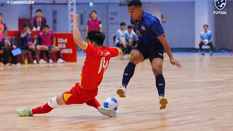 Kết quả ĐT futsal Thái Lan 2-1 ĐT futsal Việt Nam: Nỗ lực bất thành