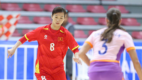 16h30 chiều nay, trực tiếp chung kết futsal nữ Việt Nam vs Indonesia