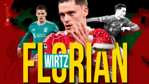Florian Wirtz có thể thay Salah trở thành trung tâm trong kỷ nguyên mới của Liverpool?