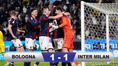 Kết quả Bologna 1-1 (pen 3-2) Inter Milan: Cú sốc ở Siêu cúp Italia