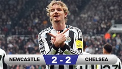 Kết quả Newcastle 2-2 Chelsea: Đại tiệc bàn thắng