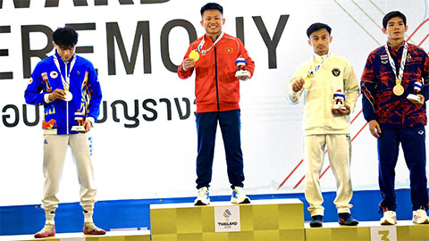 Cấn Tất Dự lập kỷ lục SEA Games