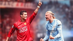 Erling Haaland vượt thành tích ghi bàn của Ronaldo tại Premier League