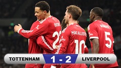 Kết quả Tottenham 1-2 Liverpool: 3 điểm nhờ mưa thẻ