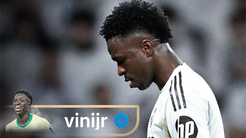 Vinicius lại giận dỗi sau khi bị chính khán giả nhà la ó