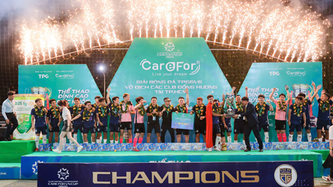 CTG Bình Định vô địch giải bóng đá 6 người TPG6v6 năm 2025