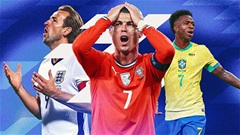Ronaldo và top 5 ngôi sao 'dễ xịt' tại World Cup 2026