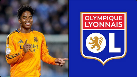 Endrick rời Real Madrid gia nhập Lyon 