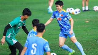 U23 Việt Nam tập luyện với cường độ cao chuẩn bị cho VCK U23 châu Á