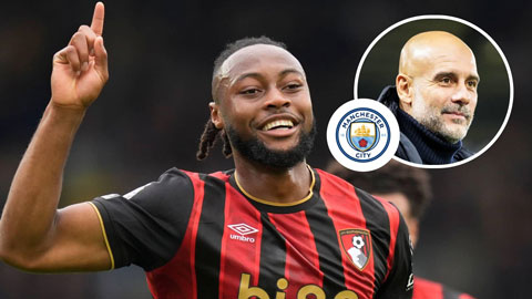 Antoine Semenyo chọn gia nhập Man City trong tháng 1