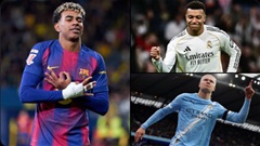 Thành tích ở tuổi 18 của Lamine Yamal 'ăn đứt' Haaland và Mbappe