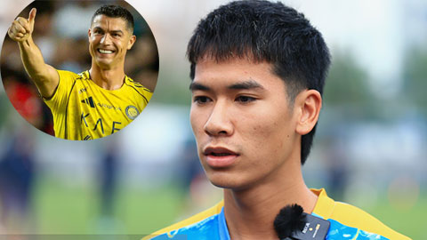 VIDEO Lê Văn Thuận mơ ước một lần được gặp Cristiano Ronaldo tại Saudi Arabia