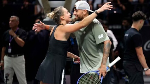 Nick Kyrgios so tài Aryna Sabalenka ở Dubai, kết quả 