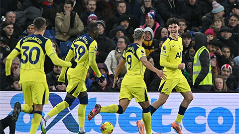 Sao trẻ Tottenham lập chiến công đáng nhớ ở trận thắng Crystal Palace