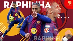 Raphinha và huyền thoại Sisyphus: Lời ngợi ca dành cho người hùng thầm lặng của Barca