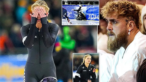 Vị hôn thê của Jake Paul bật khóc rời vòng loại Olympic sau cú ngã định mệnh