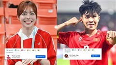 Trung vệ Lý Đức hẹn hò ‘hoa khôi’ bắn súng Phí Thanh Thảo