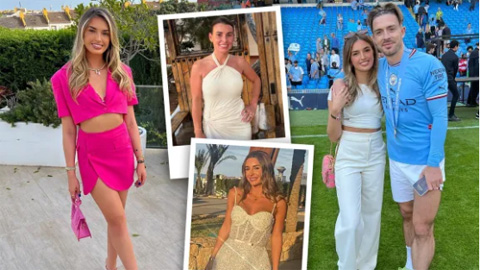 Bạn gái Jack Grealish du ngoạn nhiều nhất giới WAG năm nay