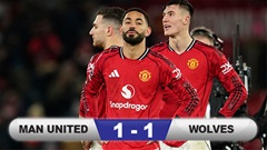 Kết quả MU 1-1 Wolves: Quỷ đỏ hòa đội bét bảng