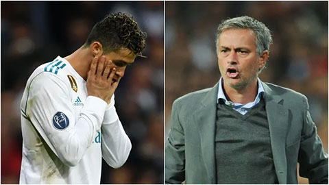Mourinho từng mắng Cristiano Ronaldo đến phát khóc