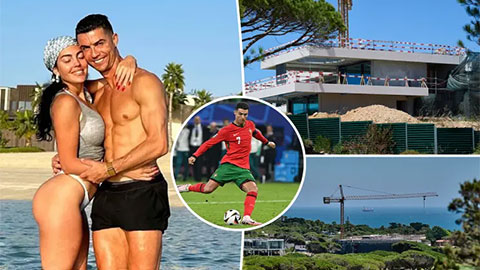 Cristiano Ronaldo gấp rút hoàn thiện siêu biệt thự