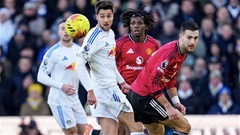 Tường thuật Leeds 1-1 MU