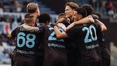 Napoli chiếm ngôi nhì Serie A sau trận cầu có 3 thẻ đỏ