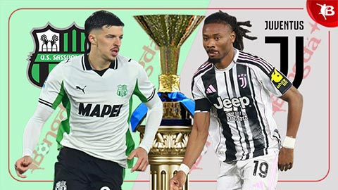 Nhận định bóng đá Sassuolo vs Juventus, 02h45 ngày 7/1: Điểm tựa… sân khách