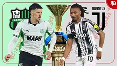 Nhận định bóng đá Sassuolo vs Juventus, 02h45 ngày 7/1: Điểm tựa… sân khách