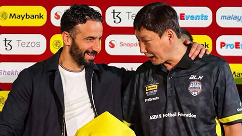 Ruben Amorim từng nhận lỗi giữa cuộc họp báo cùng HLV ĐT Việt Nam