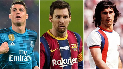5 'sát thủ' vĩ đại nhất lịch sử bóng đá: Ronaldo chỉ xếp thứ 3