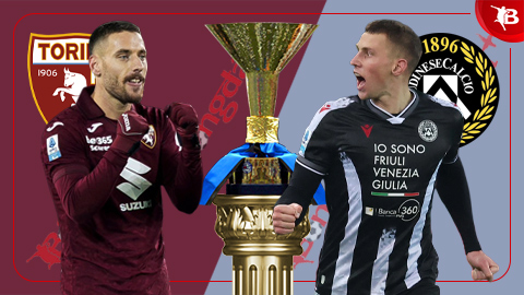 Nhận định bóng đá Torino vs Udinese, 02h45 ngày 8/1: Khách lép vế