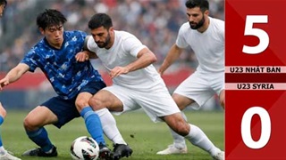 VIDEO bàn thắng U23 Nhật Bản vs U23 Syria: 5-0 (VCK U23 châu Á 2026)