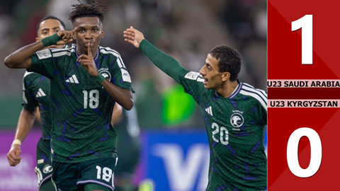 VIDEO bàn thắng U23 Saudi Arabia vs U23 Kyrgyzstan: 1-0 (VCK U23 châu Á 2026)