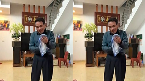 Ông nội 70 tuổi của Hiểu Minh biểu diễn ảo thuật cực hay