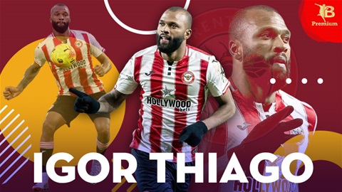 Igor Thiago, người Brazil đỉnh nhất ở Premier League