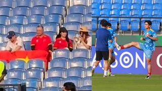 VIDEO: CĐV đến sân rất sớm để cổ vũ cho U23 Việt Nam trước trận với U23 Kyrgyzstan