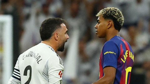 Dani Carvajal: 'Lamine Yamal có những phát biểu chưa chuẩn xác'
