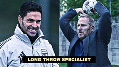 Arsenal bổ nhiệm HLV ném biên từng làm việc với Jurgen Klopp tại Liverpool