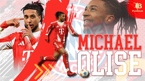 Michael Olise - quá nhanh, quá nguy hiểm!