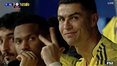 Nụ cười kỳ lạ của Cristiano Ronaldo