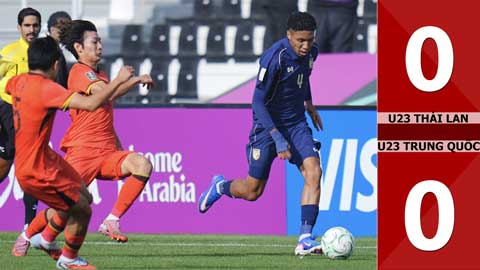 VIDEO bàn thắng U23 Thái Lan vs U23 Trung Quốc: 0-0 (VCK U23 châu Á 2026)