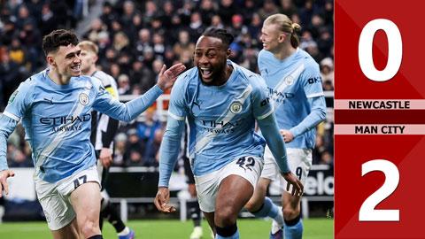 VIDEO bàn thắng Newcastle vs Man City: 0-2 (Bán kết lượt đi League Cup 2025/26)