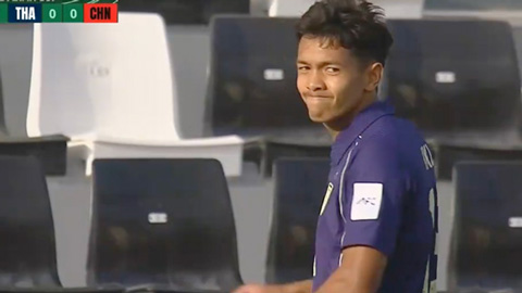 Trực tiếp  U23 Thái Lan 0-0 U23 Trung Quốc:  Thái Lan bỏ lỡ cơ hội ngon ăn