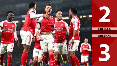 VIDEO bàn thắng Chelsea vs Arsenal: 2-3 (Bán kết Cúp Liên đoàn Anh 2025/26)