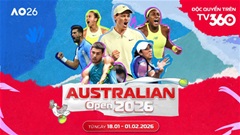 TV360 đưa Australian Open – Grand Slam độc quyền từ 2026-2029 đến với khán giả Việt
