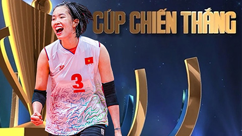 Ngôi sao bóng chuyền Trần Thị Thanh Thúy ẵm giải thưởng Cúp Chiến Thắng cao quý