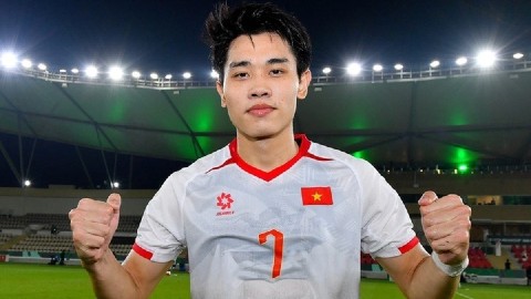 Đình Bắc được tiếp 'doping' trước thềm trận tứ kết gặp U23 UAE