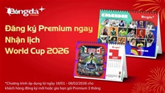 Đăng ký Premium – Nhận ngay Lịch để bàn World Cup 2026: Dấu ấn thời gian dành cho người yêu bóng đá