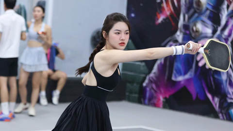 Hot girl pickleball Kiều Trinh chia sẻ chuyện đánh giải, nhan sắc ngày càng thăng hạng 